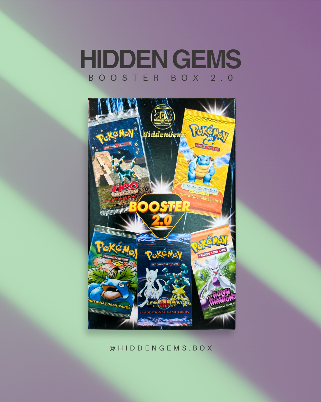 Hidden Gems Pokémon Booster Box 2.0