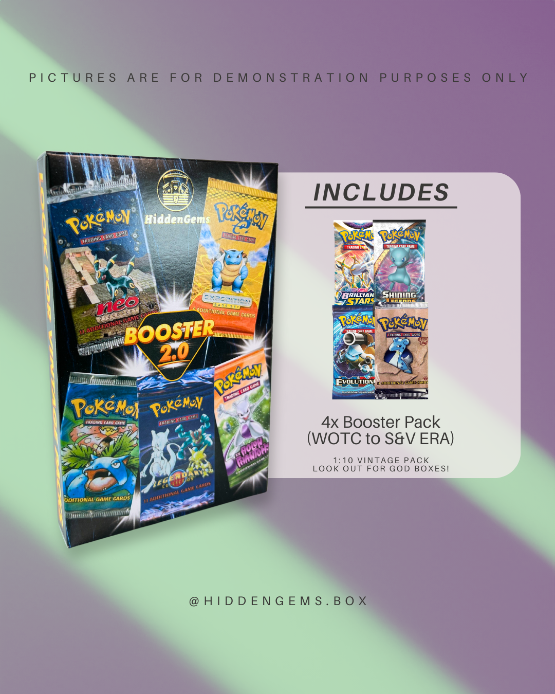 Hidden Gems Pokémon Booster Box 2.0