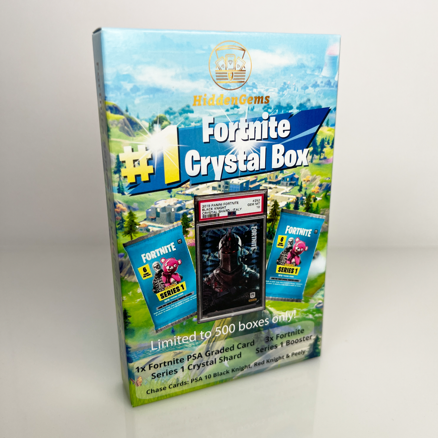 Hidden Gems Fortnite Series 1 PSA Graded Crystal Shard Box