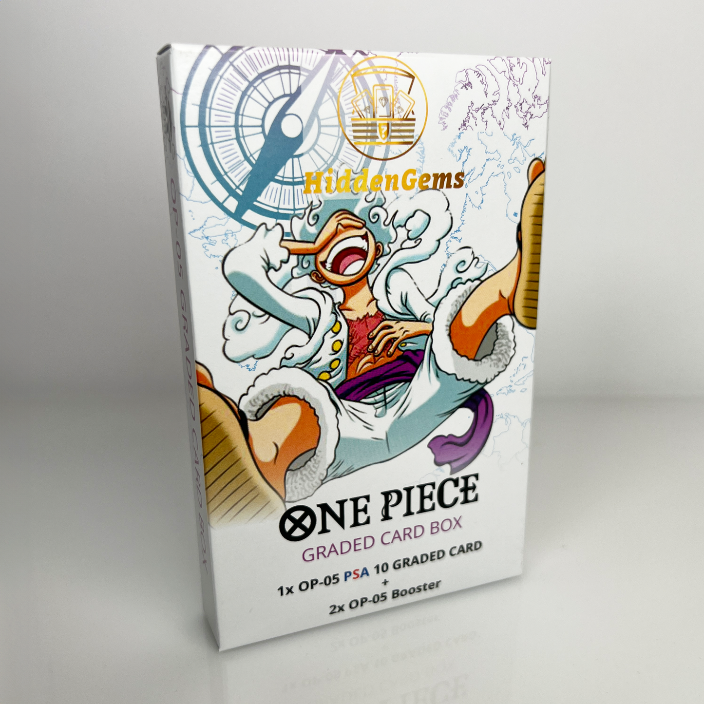 Hidden Gems OP-05 One Piece PSA 10 Graded Booster Box