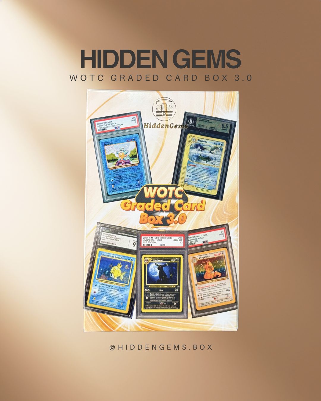 Hidden Gems Pokémon Vintage  WOTC Edition Box 3.0