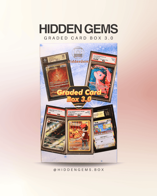 Hidden Gems Pokémon Graded Card Box 3.0