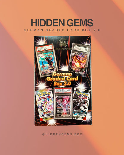 Hidden Gems Pokémon German Graded Card Booster Box 2.0 – HiddenGems