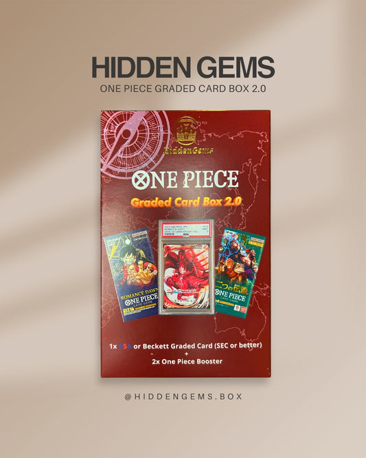 Hidden Gems One Piece Graded Card Box 2.0