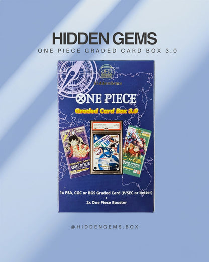 Hidden Gems One Piece Graded Card Box 3.0