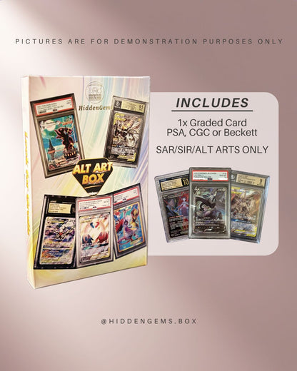 Hidden Gems Pokémon Alt Art Party Box