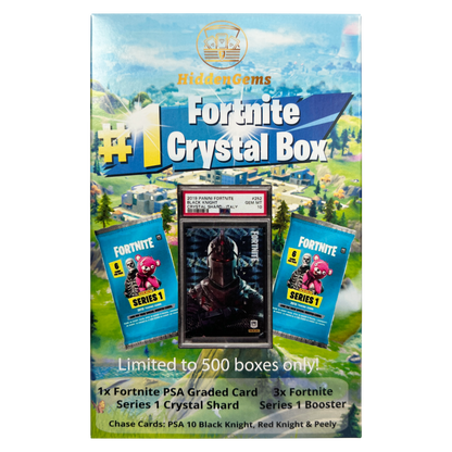 HiddenGems Fortnite Series 1 PSA Graded Crystal Shard Box