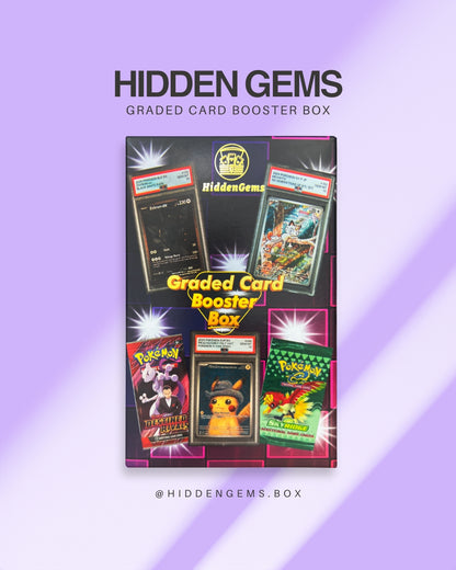 Hidden Gems Pokémon Graded Card Booster Box 2.0