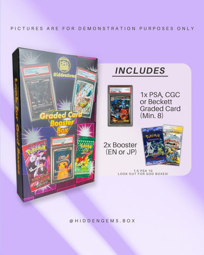 Hidden Gems Pokémon Graded Card Booster Box 2.0