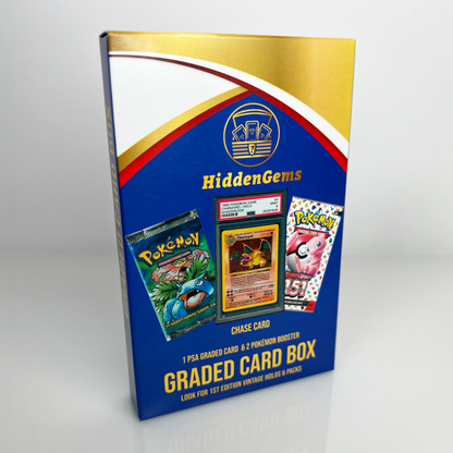 Hidden Gems Pokémon PSA Graded Card Booster Box