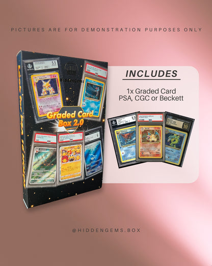 Hidden Gems Pokémon Graded Card Box 2.0