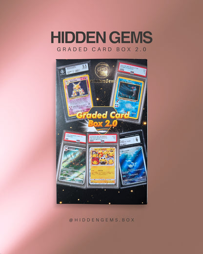 Hidden Gems Pokémon Graded Card Box 2.0