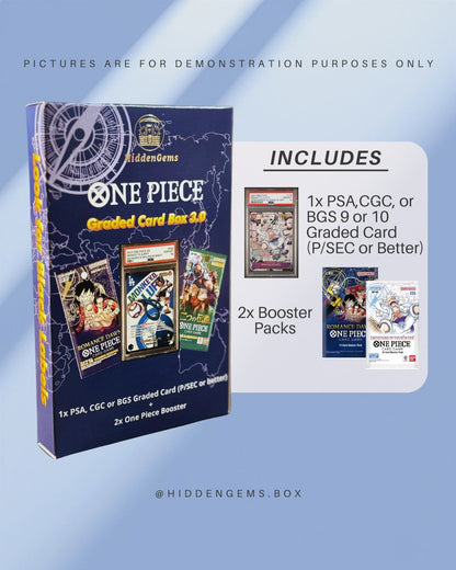 Hidden Gems One Piece Graded Card Box 3.0