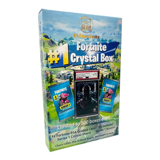 HiddenGems Fortnite Series 1 PSA Graded Crystal Shard Box