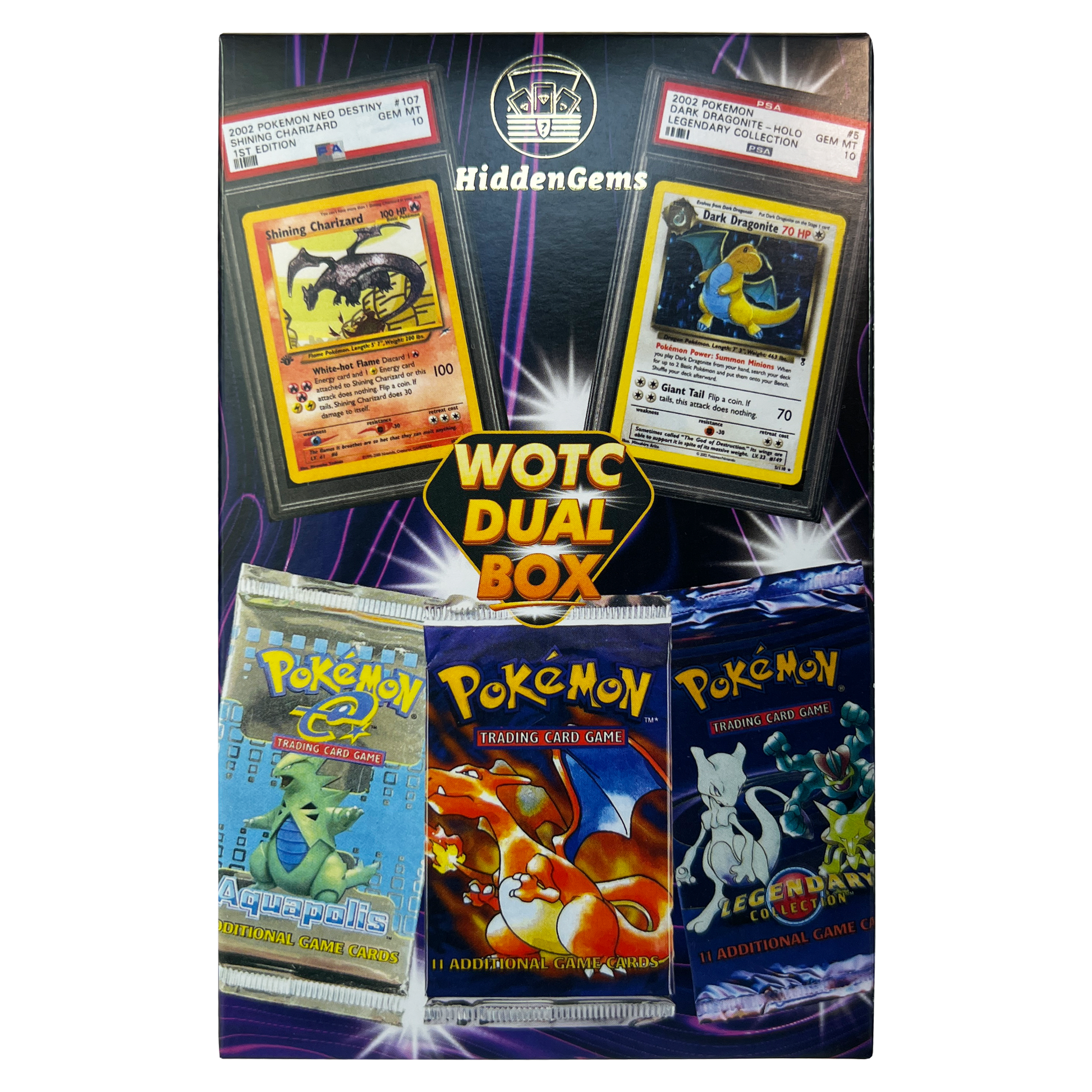 dual pokemon cards Hidden Gems Pokémon WOTC Dual Box