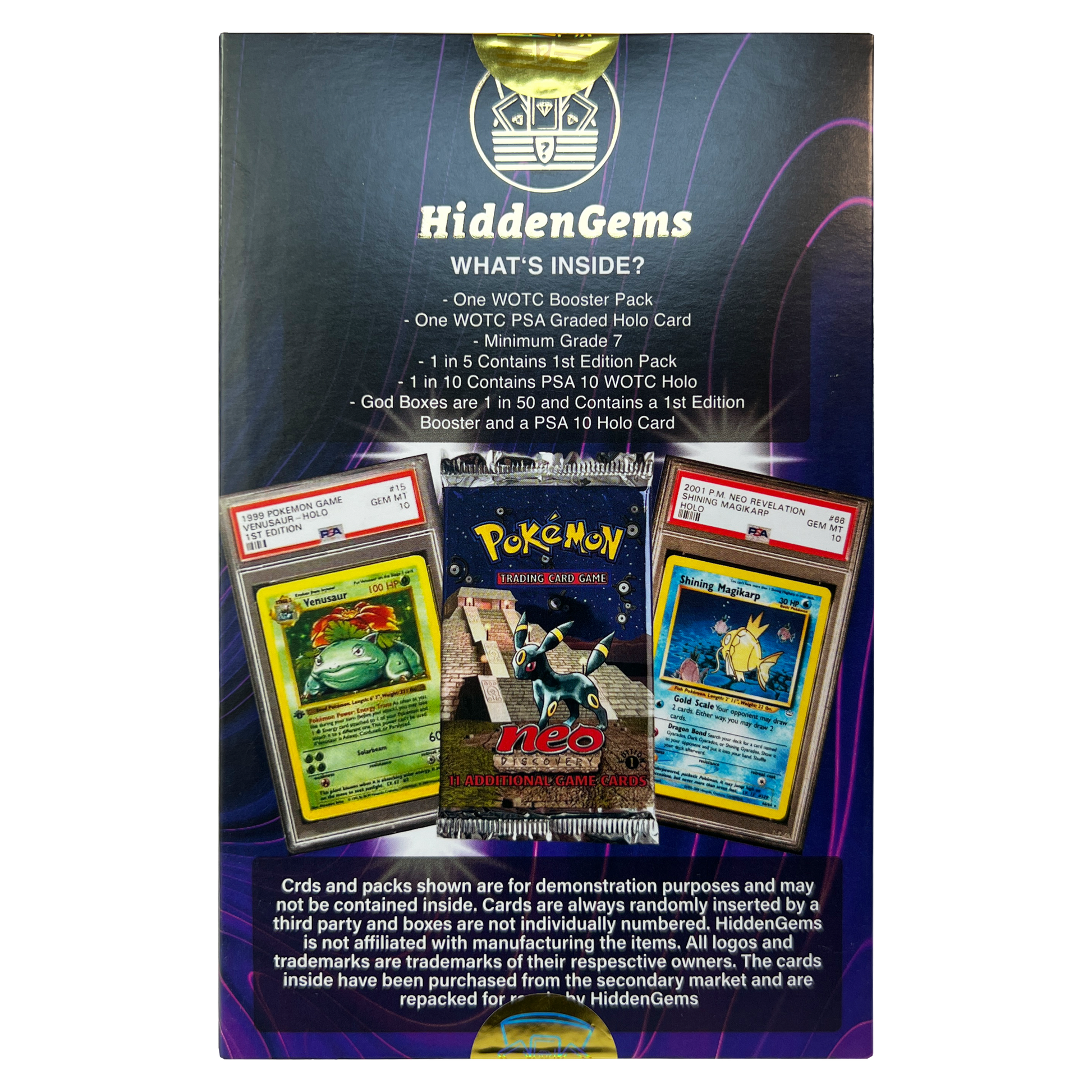 Hidden Gems Pokmon WOTC Dual Box Hidden Gems Pokmon WOTC Dual Box