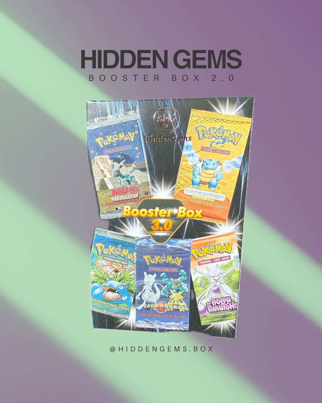 Hidden Gems Pokémon Booster Box 3.0